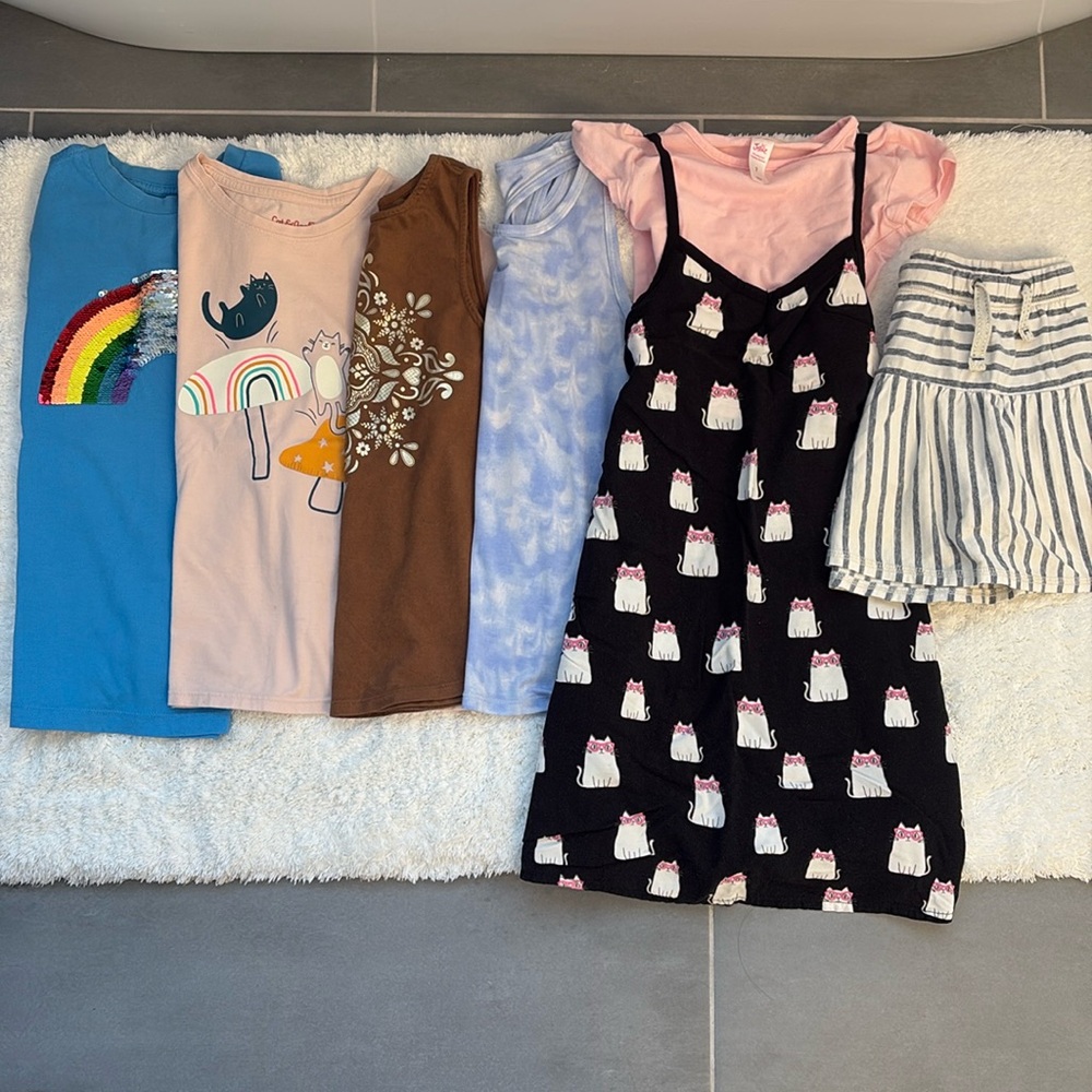 6 Item Bundle Kids Size 6-7